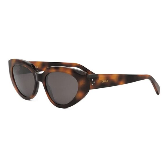 NWT CELINE WOMEN SUNGLASSES HAVANA EYEWEAR - Picture 1 of 3